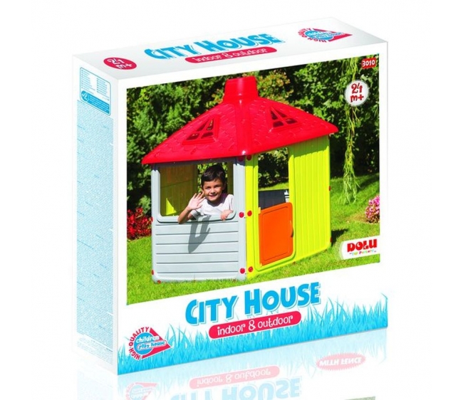 Игровой домик для улицы Городской дом  